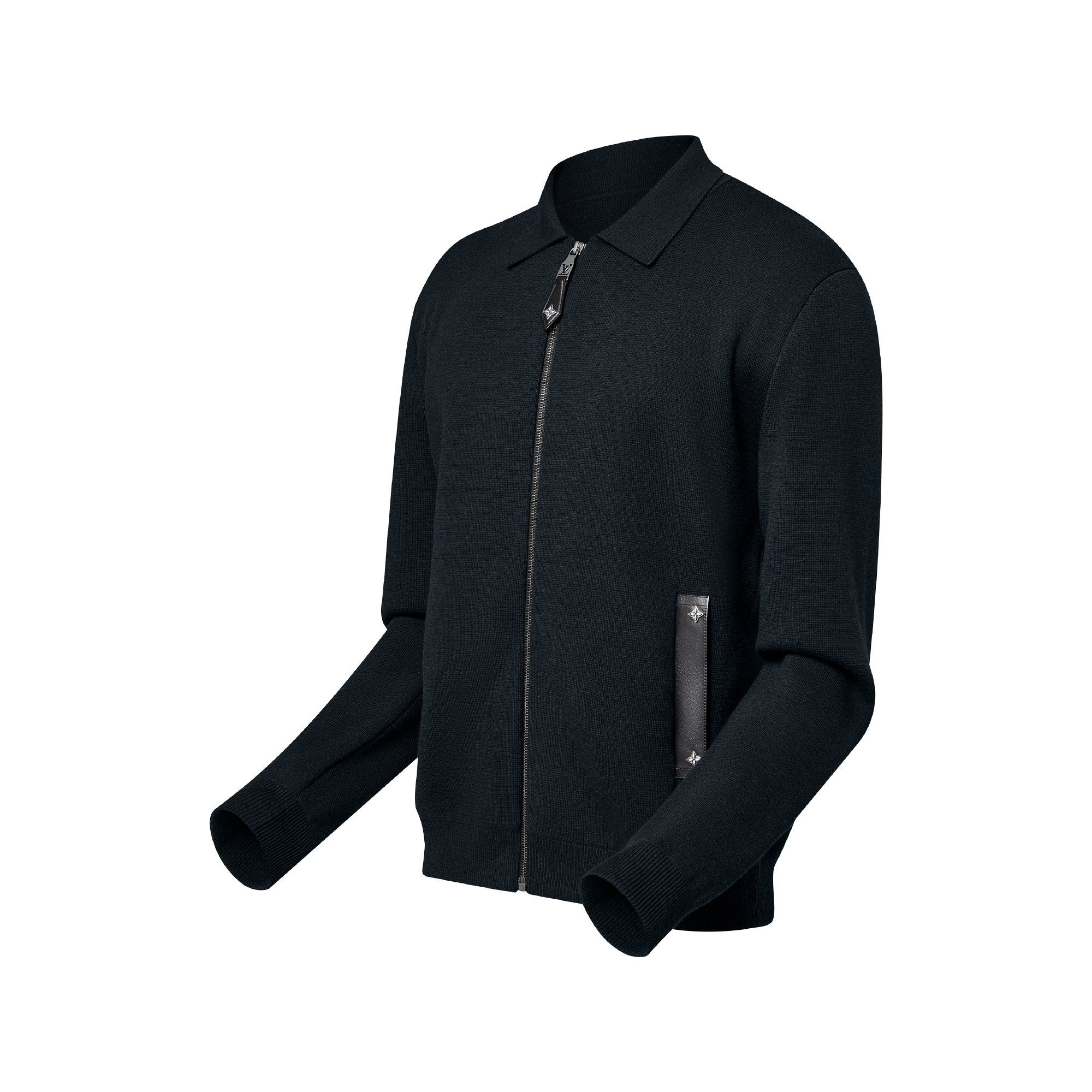 Knit Blouson With Leather Details - Men - Ready-to-Wear | LOUIS